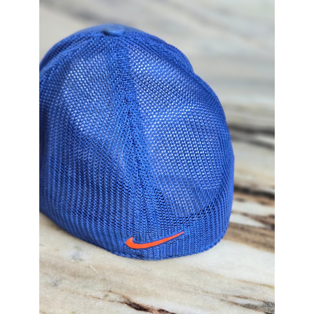 Nike Florida Gators Trucker Hat Blue Orange Mesh Fitted Cap NCAA UF Logo - Picture 3 of 5